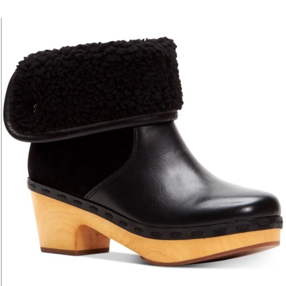 Frye Odessa Black Leather Cuff Boot Size 8